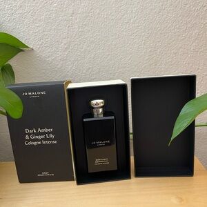 NIB Jo Malone Dark Amber & Ginger Lily Cologne Intense 100ml